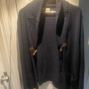 Haggar button down long sleeve cardigan